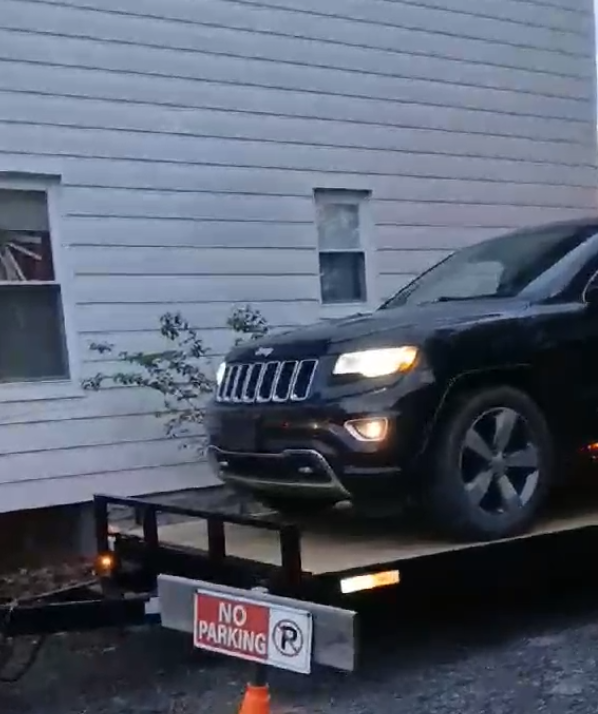 Jeep trailer transport